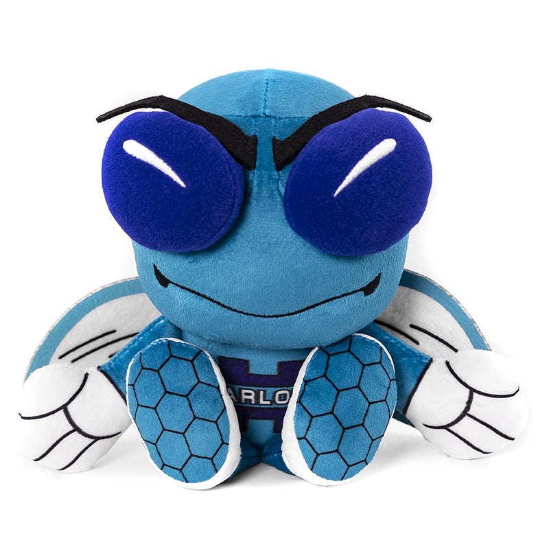 Bleacher Creatures Charlotte Hornets Hugo Mascot Kuricha Sitting Plushees- Soft Chibi Inspired Mascot - Image 1